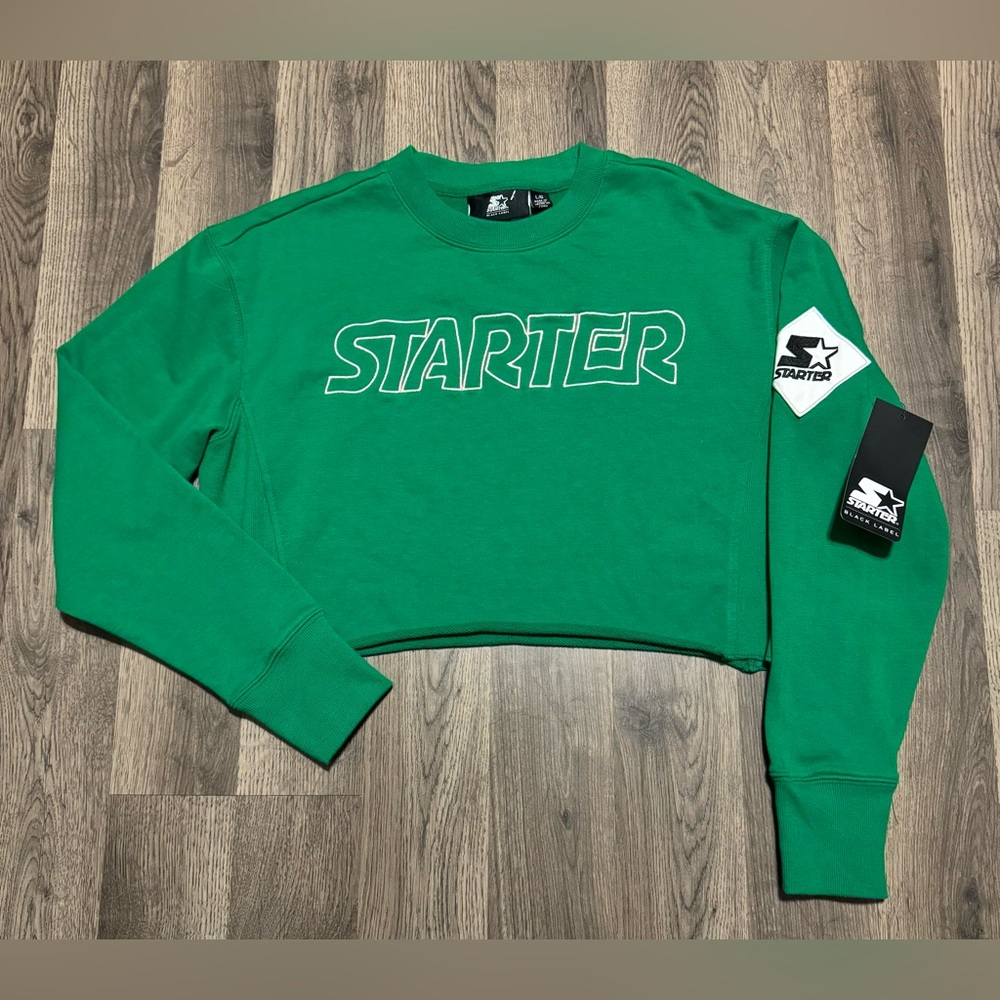 STARTER Cropped Crewneck Sweatshirt NEW W TAGS
Women’s large
